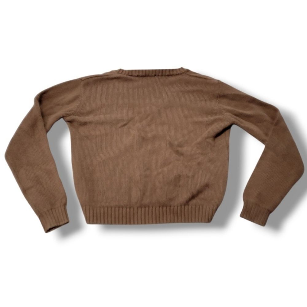 Brandy Melville Sweater One Size / Fits S/M Women's Knit Sweater V-Neck Sweater - Picture 5 of 6